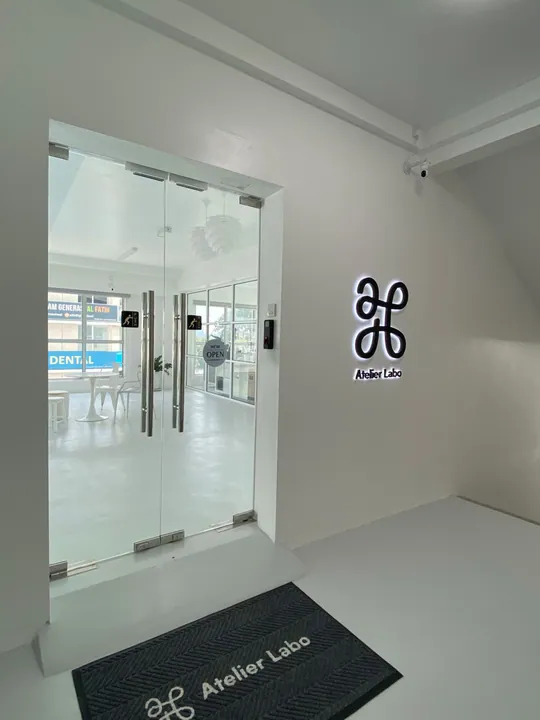 The entrance at Space by Atelier Labo.